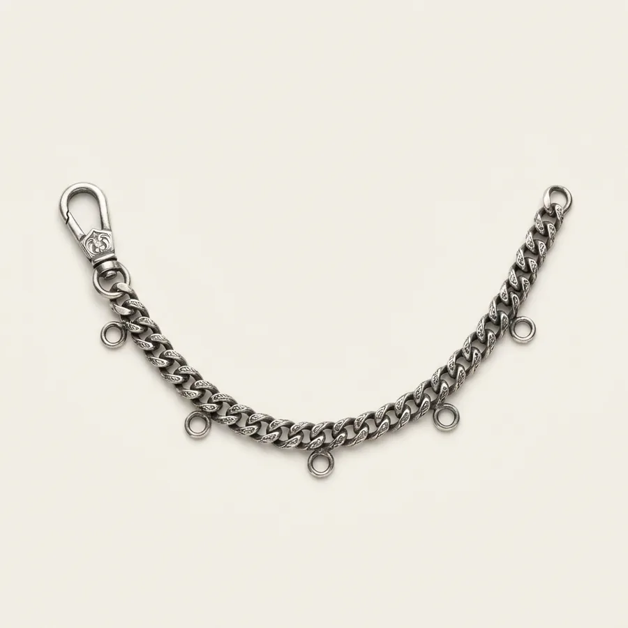 Charivari-Uhrkette 30 cm: Zündschlüssel